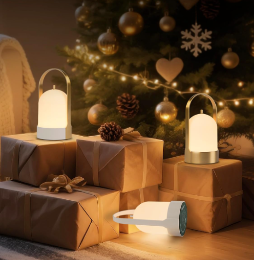 Rechargeable Cordless Table Lamp Indoor Outdoor LED Lantern with Adjustable Brightness Portable Light for Bedroom Living Room Restaurant and Patio - Image 2