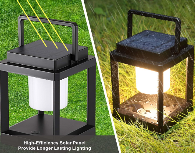 Rechargeable LED Camping Lantern Portable Outdoor Light with Power Bank Function Multiple Lighting Modes USB Charging Emergency Lamp - Image 2