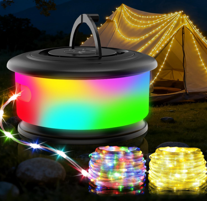 LED Fairy String Lights Battery Operated Waterproof Decorative Lights with Remote Control Multiple Modes for Bedroom Garden Party and Holiday Decoration