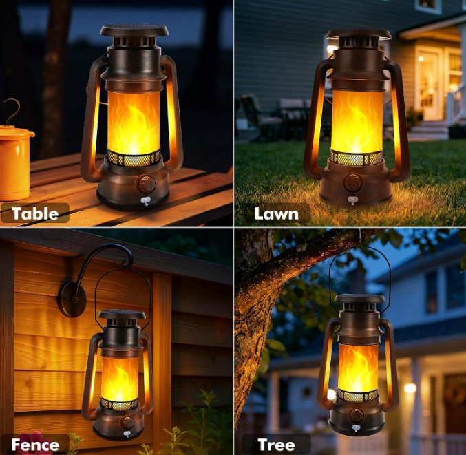 Solar Outdoor Globe String Lights Waterproof LED Decorative Lights with Automatic On Off Function for Garden Patio Wedding and Party Decoration - Image 2
